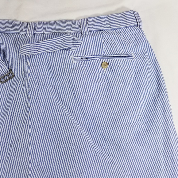 Polo Ralph Lauren seersucker Flat front shorts - Picture 6 of 8